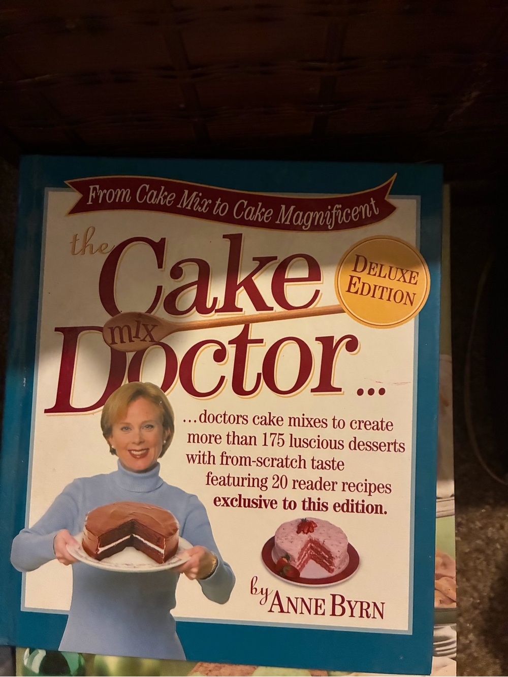 The Cake Mix Doctor Deluxe Edition by - Blue Cover